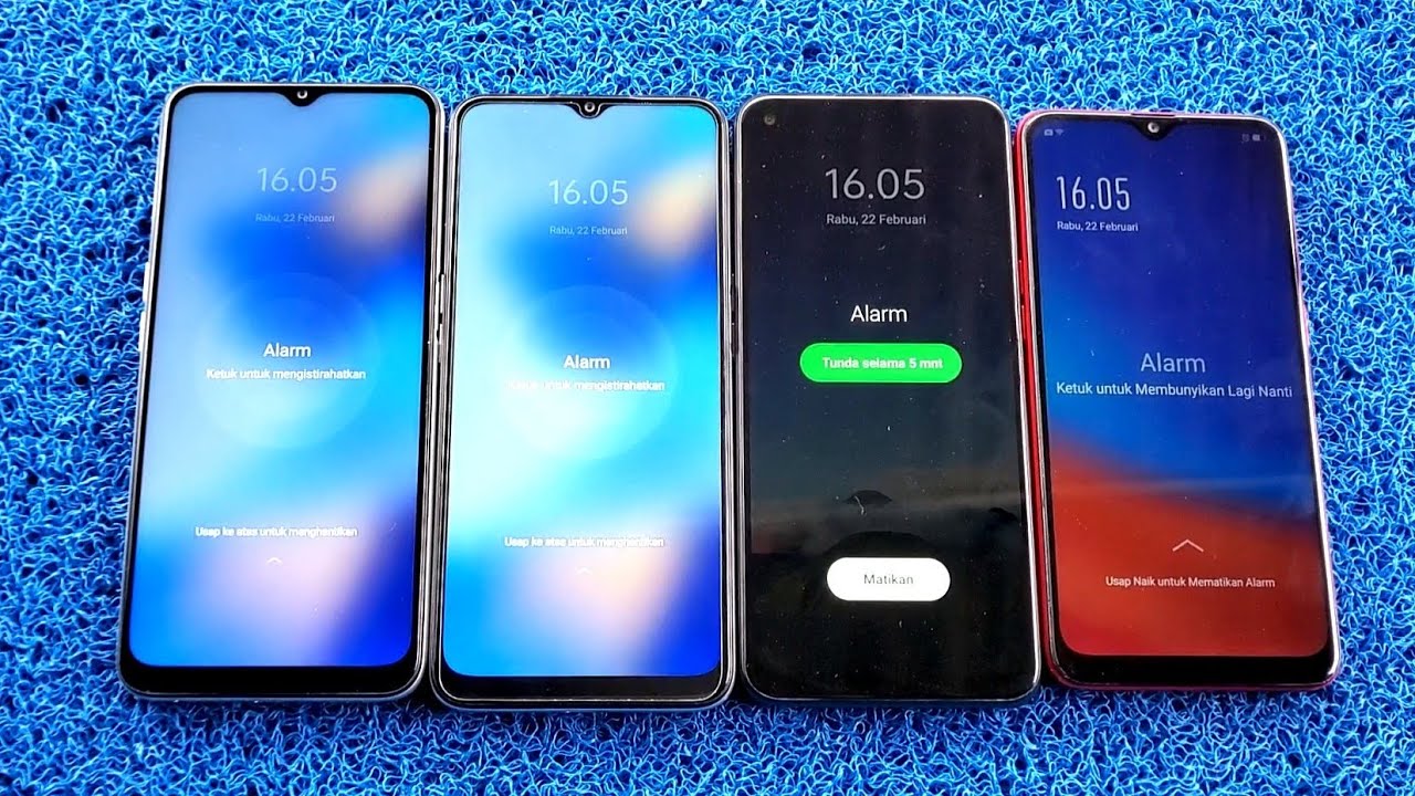 4 PHONE OPPO alarm & timer tune (same time) YouTube