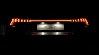 Audi RS e-tron GT Light Show / front Matrix LED, rear lights effects, interior ambient