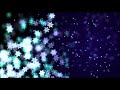 Two-hour relaxing screensaver with Christmas background with nice falling snowflakes