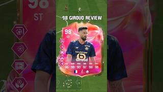 98 Giroud Review in EA FC 25, always fun to use a football legend 🤩 #shorts #short #fc25 #eafc25