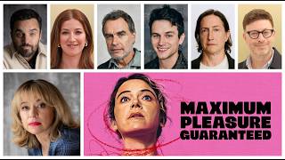 Maximum Pleasure Guaranteed cast interviews with Tatiana Maslany, Jake Johnson, Brandon Flynn & more