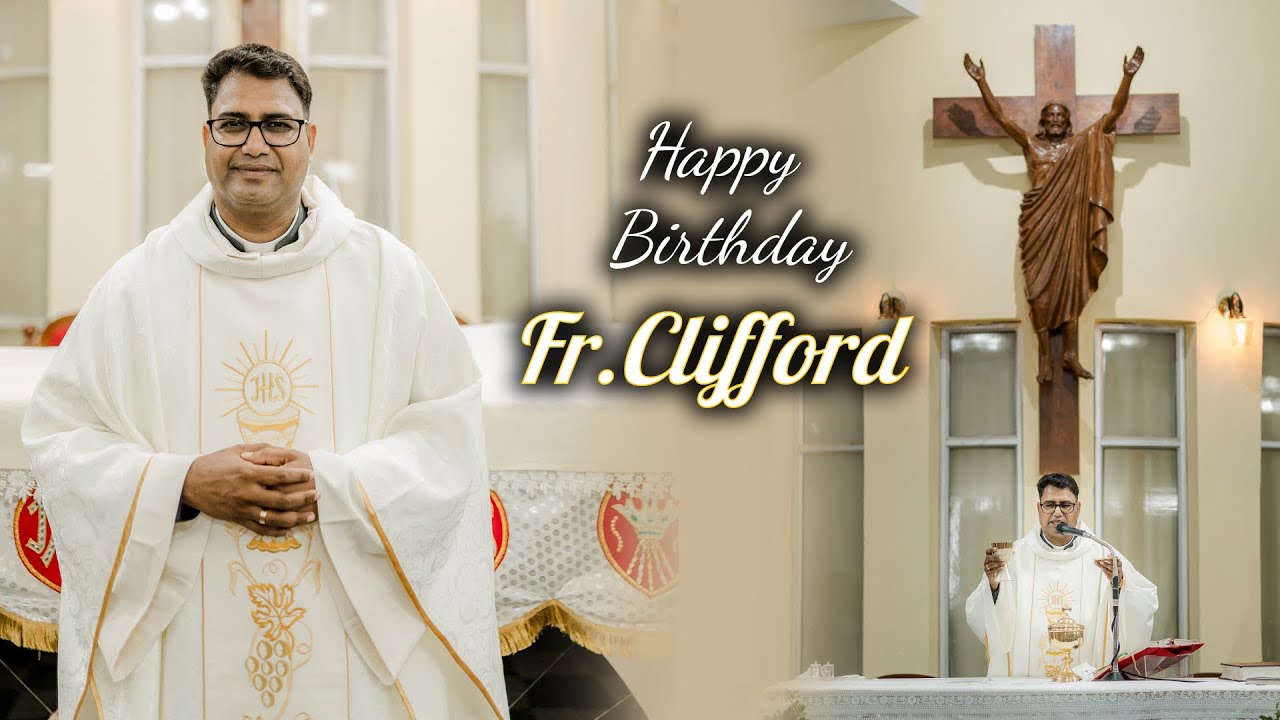 Birthday Celebration of Fr.Clifford | Our lady of rosary church, Mandrem |