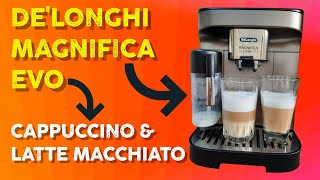 Cum Faci Cappuccino si Latte Macchiato cu DeLonghi Magnifica Evo 290.81.TB Espressor Automat