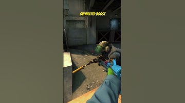 OVERRATED BOOST ON OVERPASS #shorts #csgo