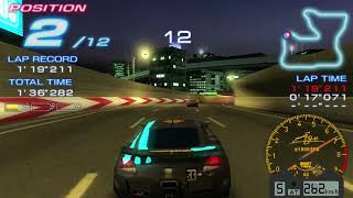 Ridge Racers 2(PSP) Arcade, Britenight Cruiseway, CL4/MLD/S[Hard]