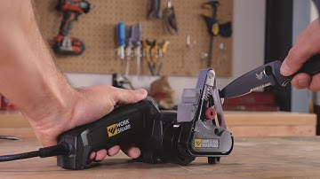 How to Sharpen a Serrated Blade with the Work Sharp Original Knife and Tool Sharpener