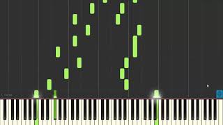 Magic Last - Fairy Tail - Piano Tutorial | SYNTHESIA screenshot 2