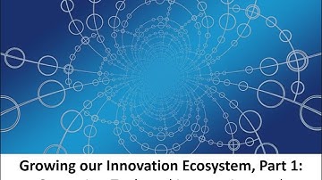 MIT Corp Innovation Class - Innovation Ecosystems Example - Video 1 Marian F Cook