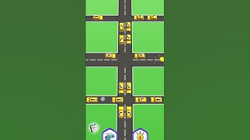 Out of the traffic jam without an accident #cartrafficjam #trafficjam #intersection