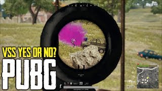 PUBG - Do You Like The VSS? (Playerunknown's Battlegrounds)