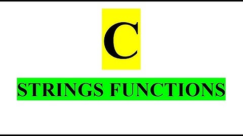 CS25C01 Programming in C | Unit 2 | String Functions in C programming in Tamil simple Lecture video