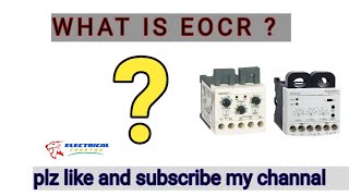 what is eocr relay #electronic overload current relay