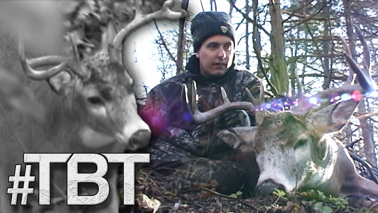 Tree Stand Hunt w/ A BUSTED Buck! - YouTube