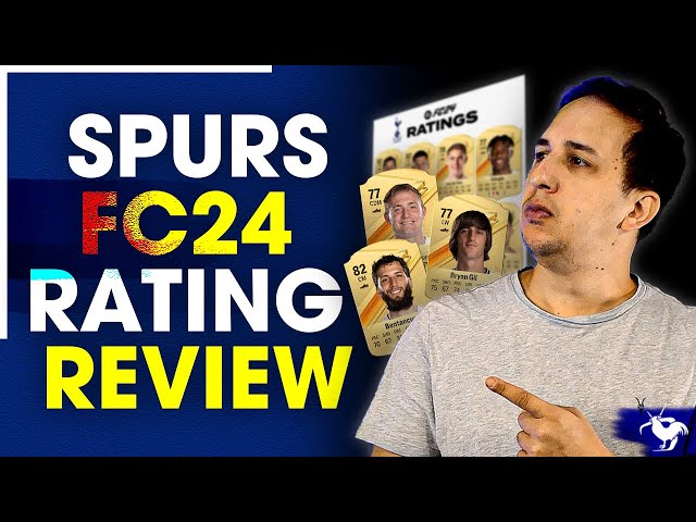 Tottenham's EA FC 24 player ratings revealed with