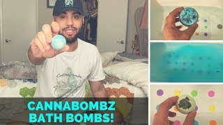 Cannabombz Review Medicated Bath Bombs // Best CBD Topical