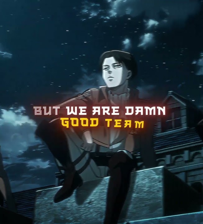 'Being Strongest Is a Curse' | Captain Levi Edit | Lady Gaga Bruno Mars - Die With Smile (Slowed)
