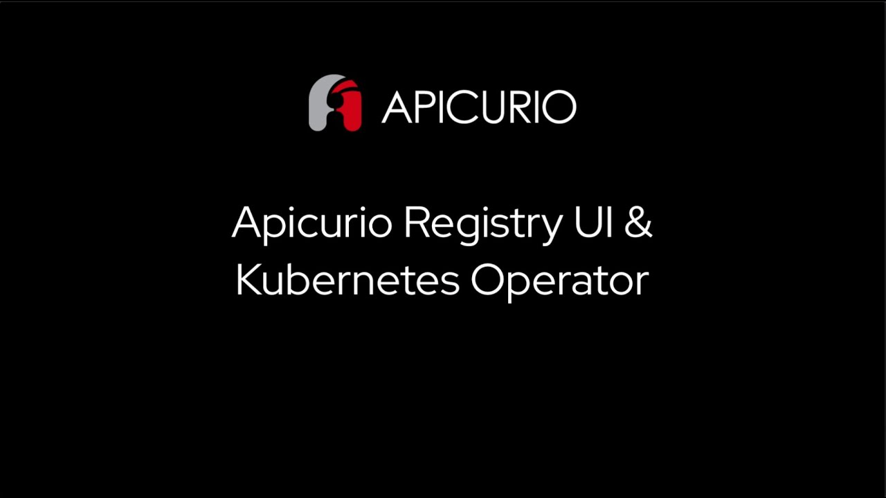 เปิด registry  New Update  Apicurio Service and Schema Registry UI \u0026 Kubernetes Operator