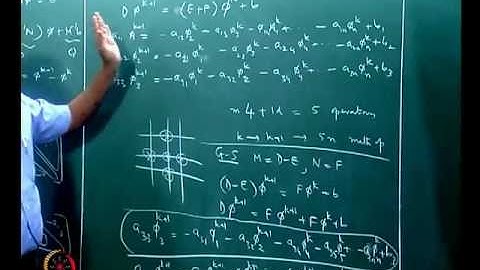 Mod-05 Lec-25 Basic iterative methods for linear algebraic equations: Description of point -Jacobi