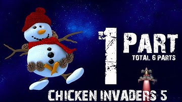 Chicken Invaders 5 Part-1/6 | Wave 1-20 | 1080p HD | Christmas Edition |  Pogo Chinu | TIMExplore