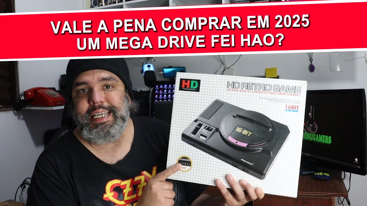 Ainda é um bom negócio comprar o Megadrive Fei Hao China do Ali Express?