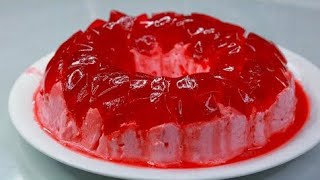 Dessert With Just 2 Ingredients | Mix Jelly Powder With Cream and It Tasted Incredible! Dessert screenshot 3