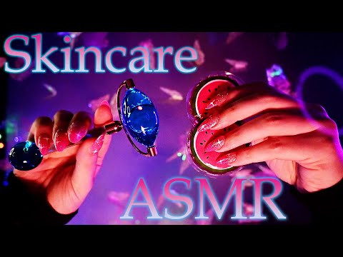 ASMR First Person Skincare ?(Whispered Version)? Layered Sounds 100% TINGLES?