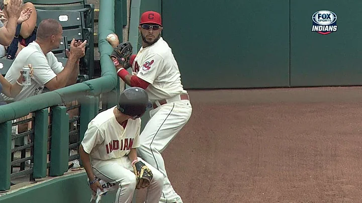 Aviles makes an incredible throw after catch
