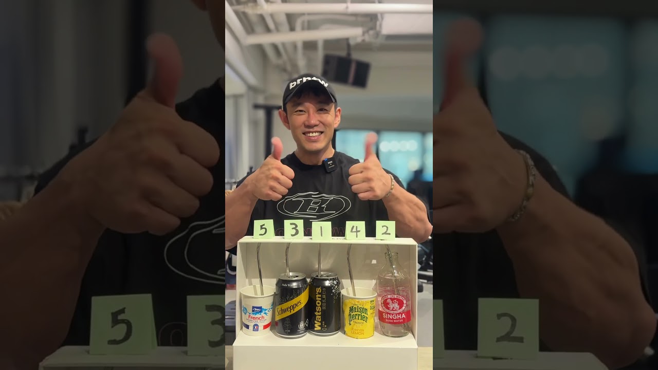 Rating 5 Soda Water brands 把5隻梳打水評分1-5 縮圖
