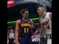 Gambar cover Herro slapped Trae Young in the face 😳 #shorts