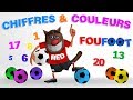 Foufou  chiffrescouleurs avec foufoot learn numberscolors with foufoot for kids 4k