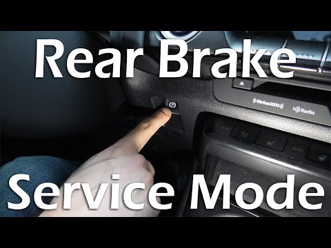 Lexus UX (2019-2025): Rear Brake Service Mode. EPB Actuator Release. No TechStream! Lexus UX (2019-2025): Rear Brake Service Mode. EPB Actuator Release. No TechStream!