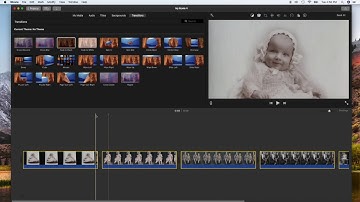 iMovie- How to Add Same Transition to Multiple Clips