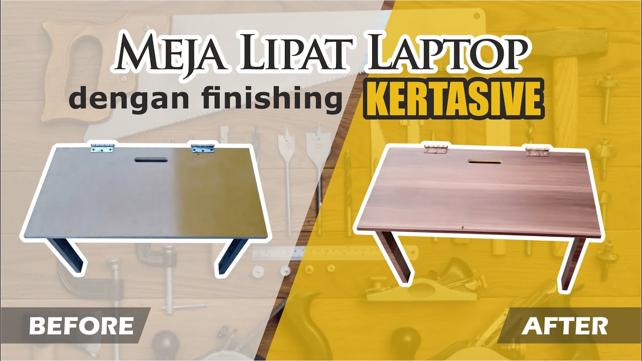  Membuat  Meja  Laptop Lipat  Aisyah Nura ABSKERTASIVE YouTube