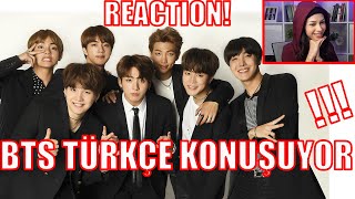 Bts 방탄소년단 Türkçe Konuşuyor Reaction Ben Şok Gülmekten Karnıma Ağrı Girdi D