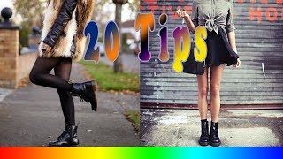 20 Style Tips On How To Wear Combat Boots