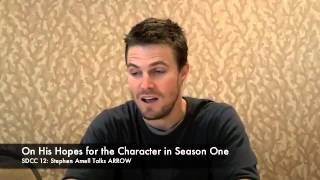 Stephen Amell Talks ARROW