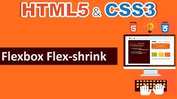 Flex-shrink in CSS flexbox | HTML & CSS Tutorial for Beginners