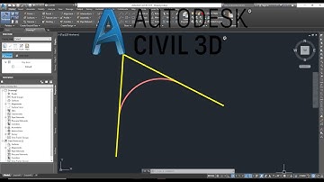 How to use Line tangent command in AutoCAD Civil 3d?
