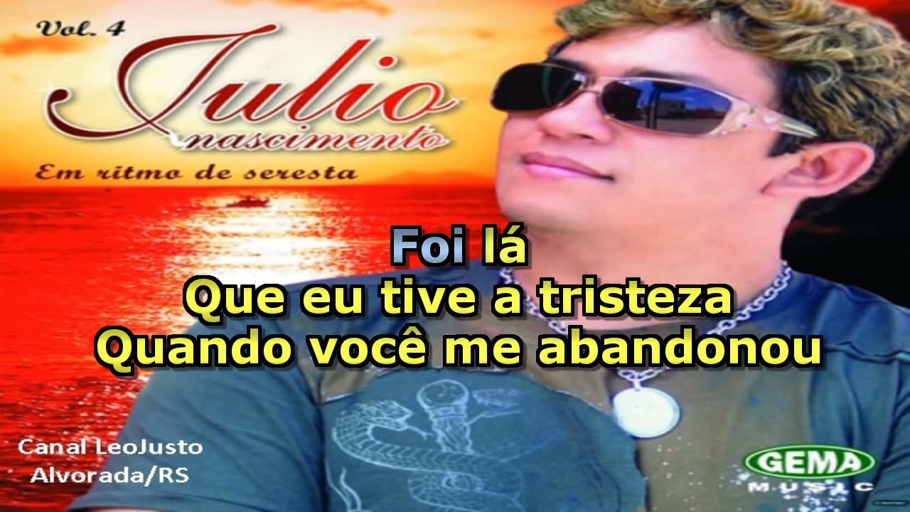 Vou Te Aceitar _ Julio Nascimento _ Karaokê (música original)