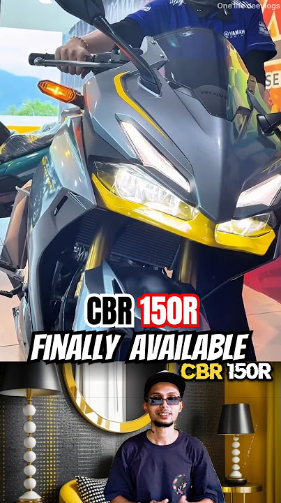 CBR 150R silver yellow color| updated model 2025