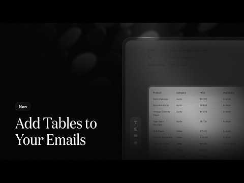 Visualize data in your emails