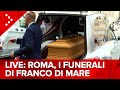 LIVE Roma, i funerali di Franco Di Mare: diretta video