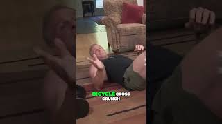 Exercise for Abs 🔥 Bicycle Cross Crunch #shorts