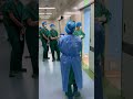 Doctors and nurses are walking backwards #doctor #hospital