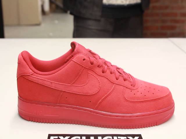 Nike Air Force 1 Low '07 LV8 1 Triple Red
