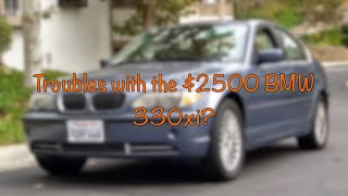 The troubled BMW E46 330xi...