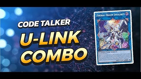 Broken new 1 Card Code Talker Combo after CYAC (U-Link, Iblee, + 7 Interruptions)