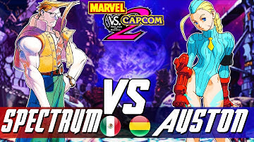 Marvel Vs Capcom 2:🔥spectrumstark Vs Auston_MSI🔥| High Level Gameplay.