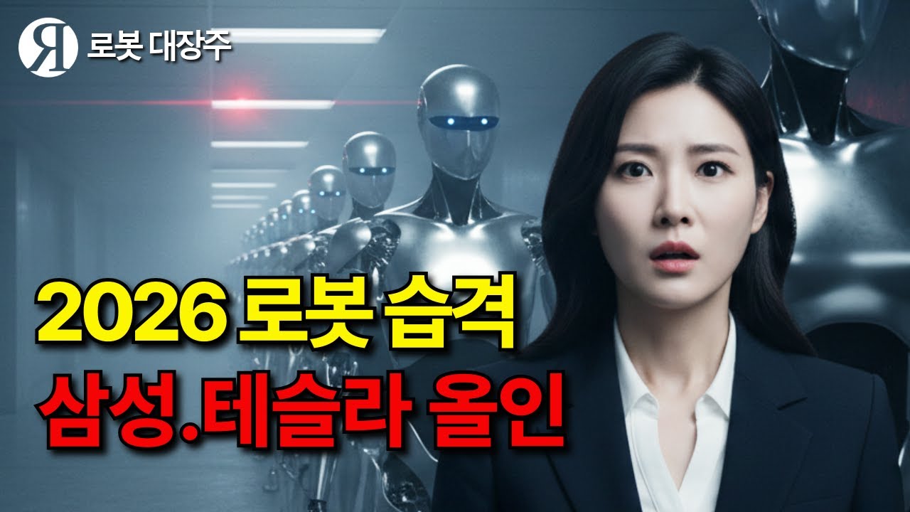 2026 AI 로봇 관련주 추천: 삼성전자 두산로보틱스 테슬라 현대차 총정리