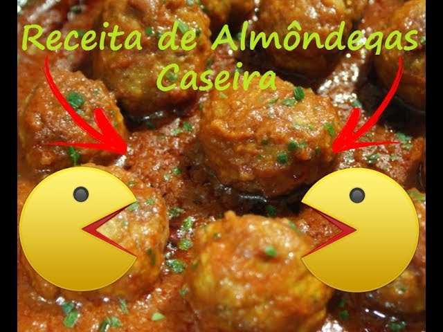 COMO FAZER ALMÔNDEGAS CASEIRA E PREPARAR SEM FRITAR